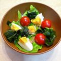 モミ太くん's cooksnap of when they made ごまが香る☆レタスと卵の中華風サラダ.