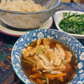 キム☆ケェコ's cooksnap of when they made 甲州名物、夏のほうとう【おざら】※うどん.