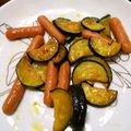 なおこの台所's cooksnap of when they made ズッキーニとポークビッツのシンプル炒め.