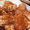 ゆう☆みさ's cooksnap of when they made 子供たち大好物♡ 豚の唐揚げ.