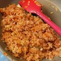 かわいい星優のママ's cooksnap of when they made 簡単オムライスの中身　ケチャップライス.