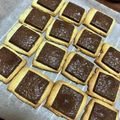 siomamakam's cooksnap of when they made 板チョコ 石畳クッキー.