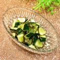 なつき☆ミ's cooksnap of when they made 簡単♪きゅうりと塩昆布の浅漬け.