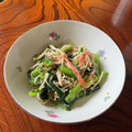 amjkao's cooksnap of when they made 簡単！レンジ！　小松菜とえのきの生姜和え.