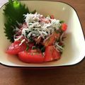 Etsu☆ko's cooksnap of when they made トマトとしらすのサラダ.