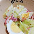 ＪＵＮちゃン's cooksnap of when they made 春キャベツとたまごの粒マスタードサラダ.