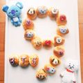 kuma0112's cooksnap of when they made ミニシュークリーム☆ホワイトチョコがけ♡.