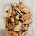 ももゆみ1230's cooksnap of when they made 簡単！鶏ささみとしめじの大葉味噌マヨ炒め.