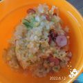 beagleのライラ's cooksnap of when they made 炒飯.