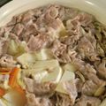 野菜大好きミーバ☆'s cooksnap of when they made 【主菜】野菜たっぷり豚しゃぶ鍋.