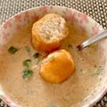 Magumilk54's cooksnap of when they made 簡単鹹豆漿トウジャン☆仙台あぶら麩で.