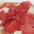 ヨシヨッシー's cooksnap of when they made トマトとクリームチーズの前菜.