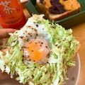myanwoo's cooksnap of when they made 速攻！朝ご飯！！巣ごもり卵トースト.