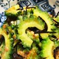 菜つ実☆ミ's cooksnap of when they made ゴーヤの梅おかか昆布.