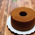 ぺとちゃんち's cooksnap of when they made ♥絶品・ふわふわココアシフォンケーキ♥.