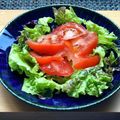 お料理ニャロメ's cooksnap of when they made 大きなトマトの食べやすい一口サイズ乱切り.