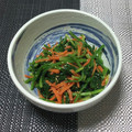 おはなすき's cooksnap of when they made 簡単　ほうれん草と人参のナムル.