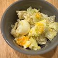 Reinaxoxo's cooksnap of when they made キャベツとゆで卵の和風タルタルサラダ.