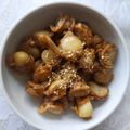くむちん's cooksnap of when they made ベビーホタテの照り焼き 蒲焼きのたれで！.