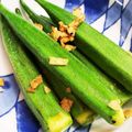 大ざっぱマイコ's cooksnap of when they made 〔常備菜〕オクラのガーリック炒め.