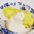 ねこのおかあさん☆'s cooksnap of when they made 簡単ミートソースでリメイク節約オムライス.