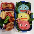ﾍﾞﾋﾞよしﾏﾏ's cooksnap of when they made ＊キャラ弁＊スライムおにぎり.