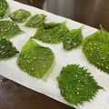 fukumajin's cooksnap of when they made 韓国海苔風おつまみ大葉　大量消費.