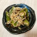 emiiem's cooksnap of when they made 時短！オクラのカリカリしらすと塩昆布和え.