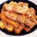 さりっぺ's cooksnap of when they made 子供も大好き！節約厚揚げの豚肉巻き★.