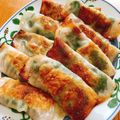 Emihann's cooksnap of when they made 餃子の皮でさっぱり　豚コマ巻き.