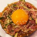 コロンちゃん♡'s cooksnap of when they made 焼肉のタレで生ハムユッケ！.