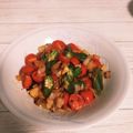 青い服's cooksnap of when they made オクラとミニトマトのオリーブオイル炒め.