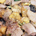 ミケネコキング's cooksnap of when they made 味付け簡単☆豚バラと油揚げのめんつゆ炒め.