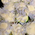 ルぴあ's cooksnap of when they made ズッキーニとしらすのピザ.