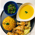 KOKOPINO's cooksnap of when they made 鶏手羽元のカレー炊き込みごはん.