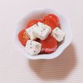 まあまま☆0403's cooksnap of when they made ミニトマトとクリームチーズのサラダ♪.