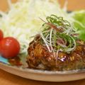 Nakatojias's cooksnap of when they made 和風ハンバーグ＊みょうが香る甘酢ソース.