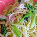 sei460407's cooksnap of when they made ベーコン＆ほうれん草のペペロンチーノ.