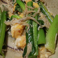 ヨシヨッシー's cooksnap of when they made 簡単副菜☆小松菜としらすの炒め物.