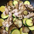 milsalud's cooksnap of when they made なすとズッキーニのレモンじょうゆ炒め.