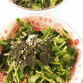 みなとのまんま's cooksnap of when they made もりもり食べれるパクチーと水菜のナムル❣.