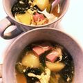 みなとのまんま's cooksnap of when they made コンソメ卵スープ.