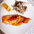 mogpoo☆'s cooksnap of when they made 塩レモン＆醤油バターソース★鮭のムニエル.