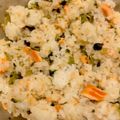 1035's cooksnap of when they made 鮭と高菜の混ぜご飯☆.