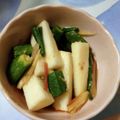くまゆり☆'s cooksnap of when they made 簡単、すぐ出来る!!オクラと長芋のひたし.