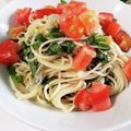 くっくペタ's cooksnap of when they made ジャコと大葉の和風パスタ.