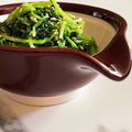 E吉☆'s cooksnap of when they made 大根の間引き菜で…胡麻あえ.