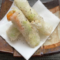 生くるみ's cooksnap of when they made ほっくほく！空豆とチーズの生春巻き揚げ.