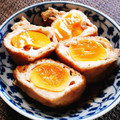 もふもふクロさん's cooksnap of when they made 冷凍卵でとろ〜り！卵きんちゃく.