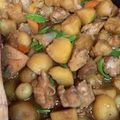やなユミ's cooksnap of when they made ヨシダソースで♪鶏肉とじゃがいもの煮物.